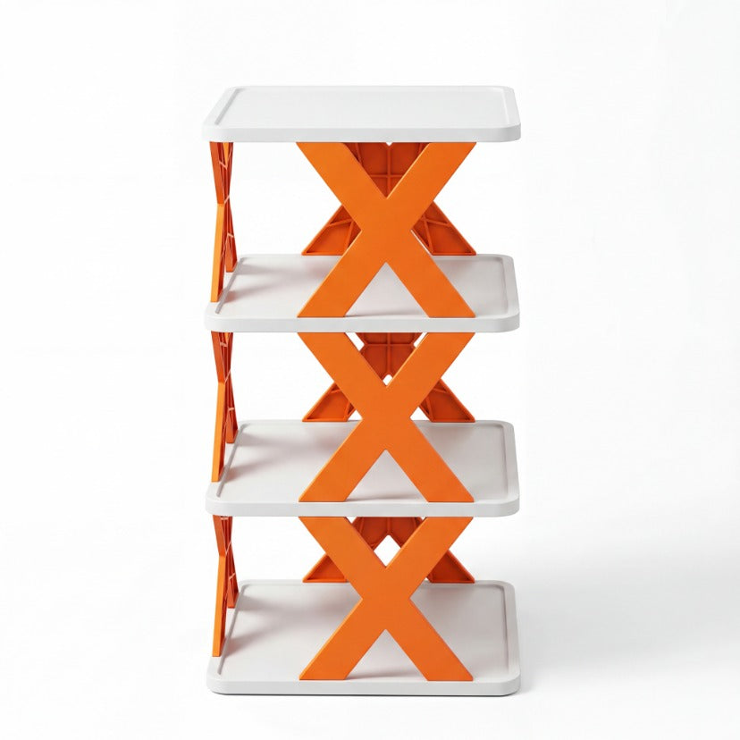 Foldable Shoe Rack (Multicolor)